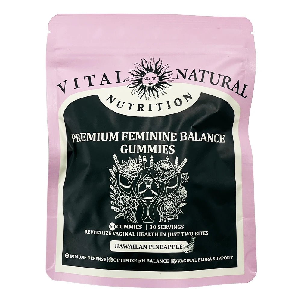 Vital Source Feminine Balance Gummies - Hawaiian Pineapple - silverfoxgoods